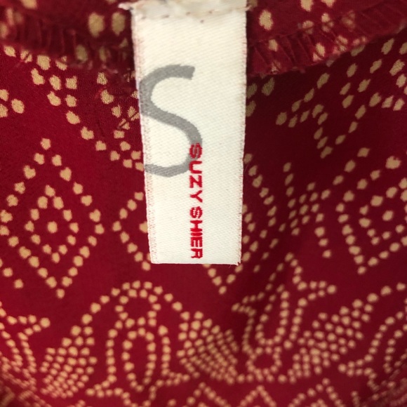 Long Red Dress - Picture 3 of 5